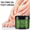 Foot moisturizer with aloe vera and tea tree oil to deeply nourish the skin, for dry and rough skin, daily hand and foot care