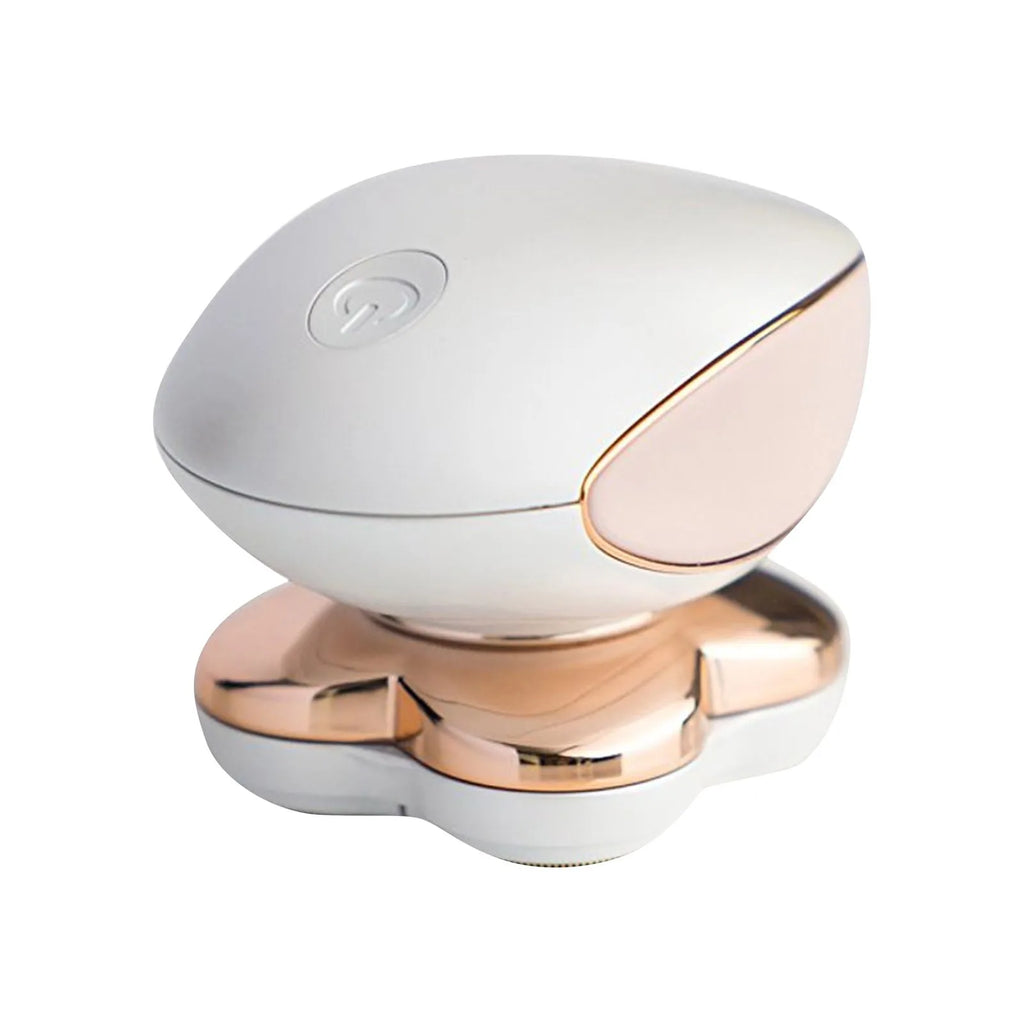 4 Heads Electric Women's Shaver, Portable Painless Hair Remover for Bikini Eyebrow Nose & Body,