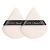 Maange 3Pcs Makeup Brushes + 2Pcs Triangle Powder Puff Set Concealer Eye Shadow Makeup Brush Blending Cosmetic Beauty Tools