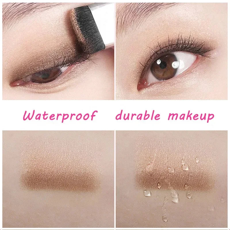 2 Colors Gradient Eye Shadow Stick Long Lasting Waterproof Matte Shimmer Eyeshadow Professional Women Cosmetics Makeup