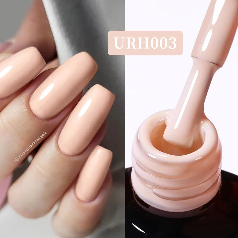 UR SUGAR 7ML Gel Nail Polish Red Glitter Sequins Manicure Semi Permanent Base Matte Top Coat Soak Off LED UV Nail Art Gel Varnis