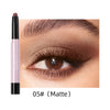 QIBEST Glitter Eyeshadow Stick Diamond Shimmer Waterproof Long Lasting 12 Colors Shiny Highlighter Makeup Eye Shadow Pencil