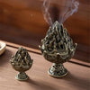 Alloy Mini Boshan Incense Burner Chinese Ancient Home Indoor Decoration Sandalwood Stick Cense Holder Desk Ornaments