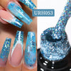 UR SUGAR 7ML Gel Nail Polish Red Glitter Sequins Manicure Semi Permanent Base Matte Top Coat Soak Off LED UV Nail Art Gel Varnis
