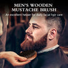 LOCKMIO Beard Grooming Set Musk Scent Beard Oil And High Quality Brush Nourishing Shine Soften Easily Shape Style For Men