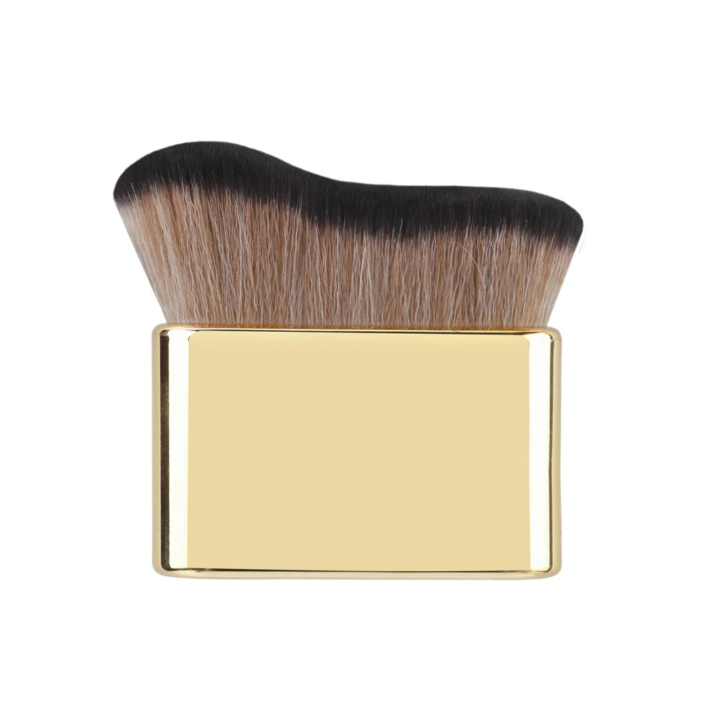 Foundation Brush, 1pcs Plastic Creative wave Fit Perfectly Cosmetic Brush at home or On-the-Go