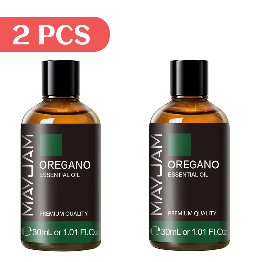 MAYJAM Oregano Lemon Eucalyptus Turmeric Sandalwood Sweet Orange Neroli Essential Oil for Aromatherapy Diffuser DIY Soap Candle