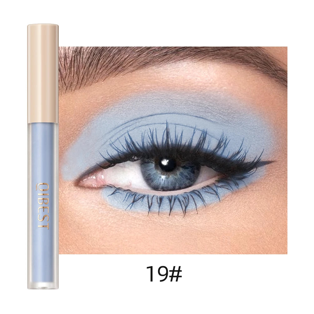 Nude Matte Liquid Eyeshadow Smooth Cream Eye Shadow Long Lasting Waterproof Eye shdaow Stick Blush Dual Purpose Contour Makeup