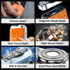 Portable Rotary Dual Ring Electric Shaver Men Travel Mini Shaver Double Floating Magnetic Blade Head Rechargeable Pocket Razors