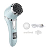 USB rechargeable professional foot care kit with LCD display, 2-speed, multiple heads for removing dead skin