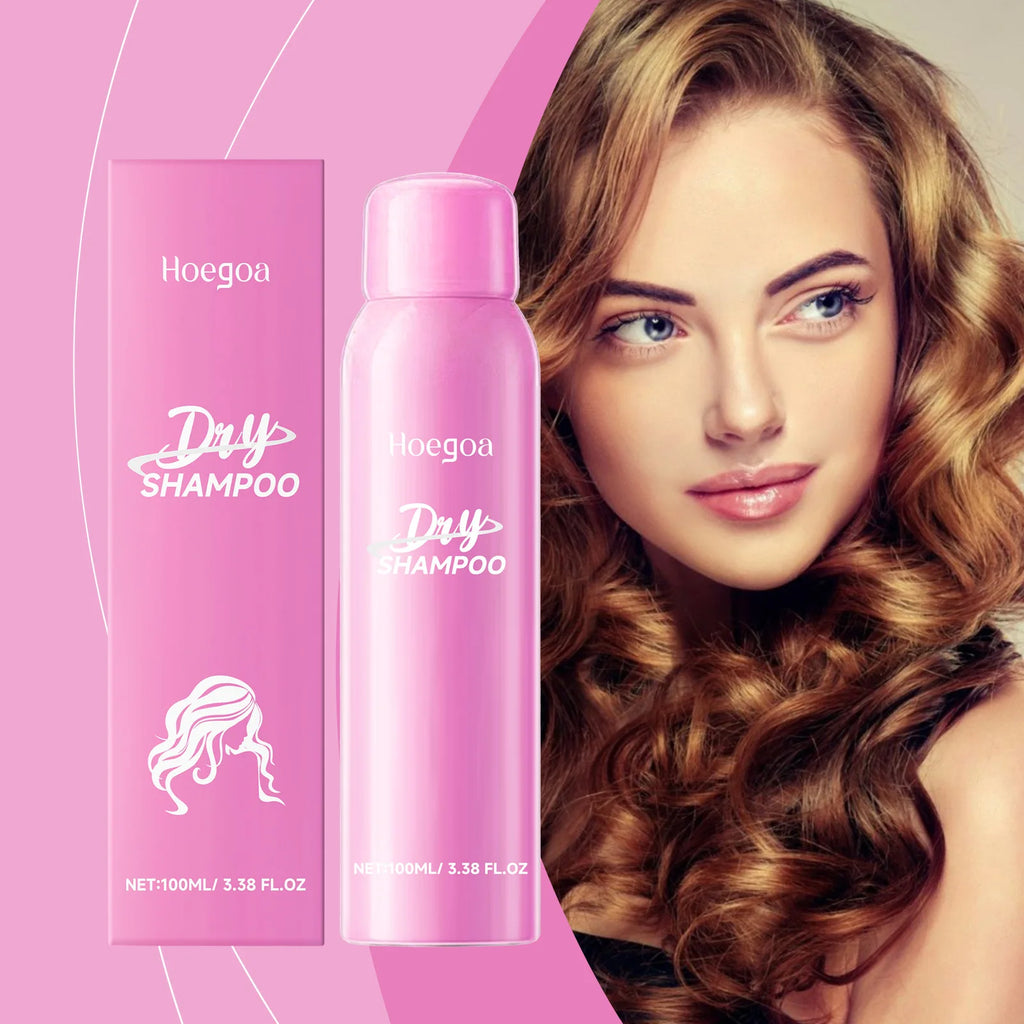 Dry Shampoo Spray Oil Control Refreshing Increase Hair Volume Improve Soft Collapse Greasy No Wash Fluffy Hair Spray