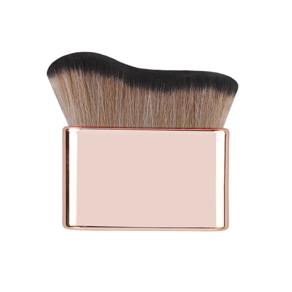 Foundation Brush, 1pcs Plastic Creative wave Fit Perfectly Cosmetic Brush at home or On-the-Go