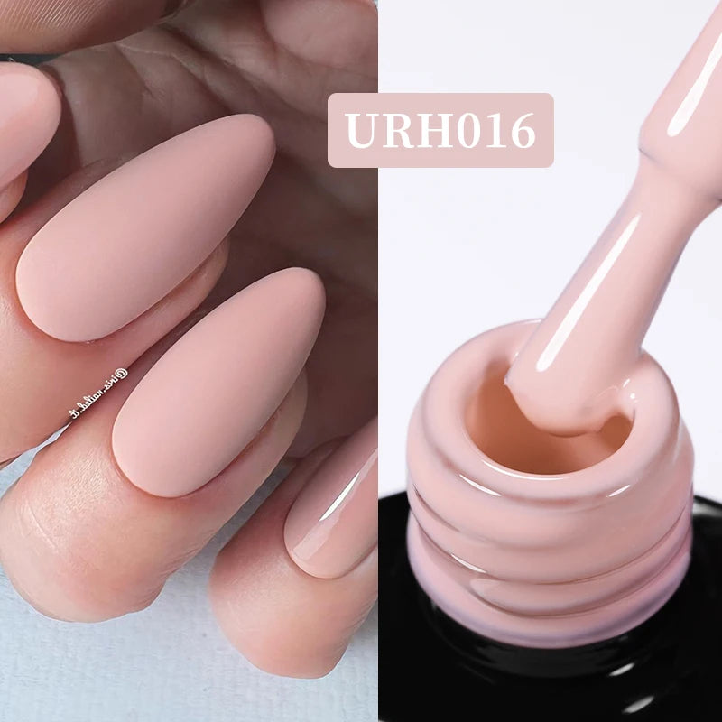 UR SUGAR 7ML Gel Nail Polish Red Glitter Sequins Manicure Semi Permanent Base Matte Top Coat Soak Off LED UV Nail Art Gel Varnis