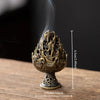Alloy Mini Boshan Incense Burner Chinese Ancient Home Indoor Decoration Sandalwood Stick Cense Holder Desk Ornaments
