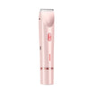 2 in 1 Double Head Dual Bikini Hair Trimmer Detachable Head Shaver Electric Shaver for Women Waterproof Wet &Dry Hair Razors