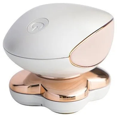 4 Heads Electric Women's Shaver, Portable Painless Hair Remover for Bikini Eyebrow Nose & Body,