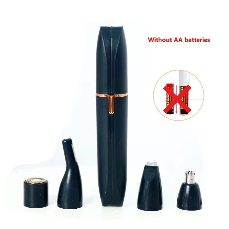 4 In 1 Electric Razor Shaver Lady Shaver Body Hair Removal Epilator Painless Cordless Trimmer Skin Care Tools Razor Gifts Women