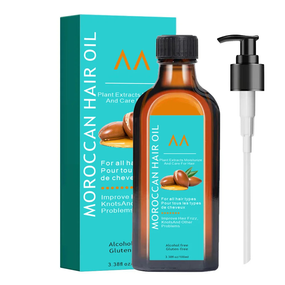 Moroccan Oil Hair Care Essential Oil Frizzy Hair Smooth Shiny Conditioner Essence Oil