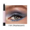 QIBEST Glitter Eyeshadow Stick Diamond Shimmer Waterproof Long Lasting 12 Colors Shiny Highlighter Makeup Eye Shadow Pencil