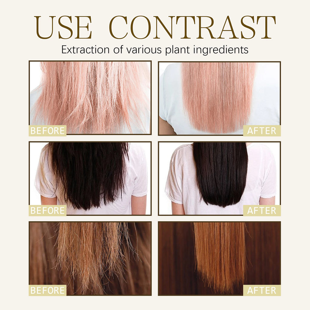 Keratin Hair Care Essence Spray Increase Gloss Improve Dry Curly Hair Reduce Hair Loss Nourish Scalp Moisturize Hair Care Serum