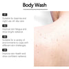 OceAura Daily Gentle Exfoliating Body Wash - Hydrating Moisturizer for Dry Sensitive Skin, Renews Skin, Fights Roughness & Dulln