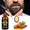100% Natural Sandalwood Scent 30ml Beard Oil and 30g Balm Soften Strengthen Moisturize Men Beard Grooming Care Product