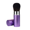 1pc Retractable Brush Makeup Brush Powder Blusher Powder Brush Mini Multi-function Portable With Aluminum Handle