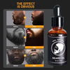 Beard Oil Set-Facial Beard Growth Oil Beard Wax Balm Natural Mustache Growing Essential Oil Beard Care Essence Oil Beard Cream