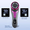 USB rechargeable professional foot care kit with LCD display, 2-speed, multiple heads for removing dead skin