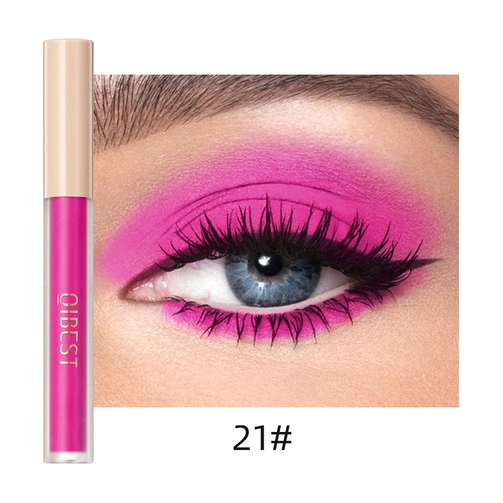 Nude Matte Liquid Eyeshadow Smooth Cream Eye Shadow Long Lasting Waterproof Eye shdaow Stick Blush Dual Purpose Contour Makeup