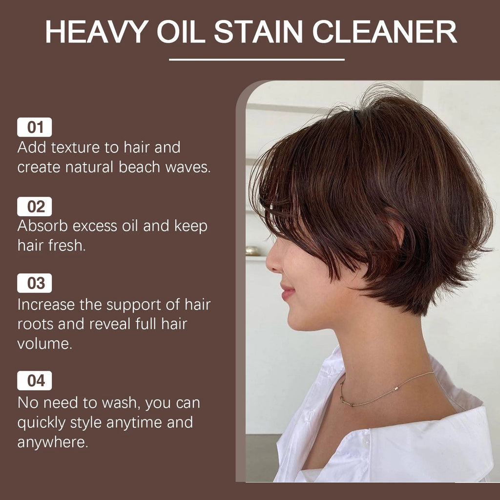 Sea Salt Spray for Hair Refreshing Oil Control Dry Hair Spray Wash-Free Fast Fluffy Improve Thickness Air Feeling Shaping Spray