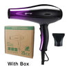 High-Power Ionic Hair Dryer Fast Heating and Hot/Cold 9 Gears Adjustment Home Professional Hairdryer Blow Dryer with Accessories