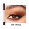 QIBEST Glitter Eyeshadow Stick Diamond Shimmer Waterproof Long Lasting 12 Colors Shiny Highlighter Makeup Eye Shadow Pencil