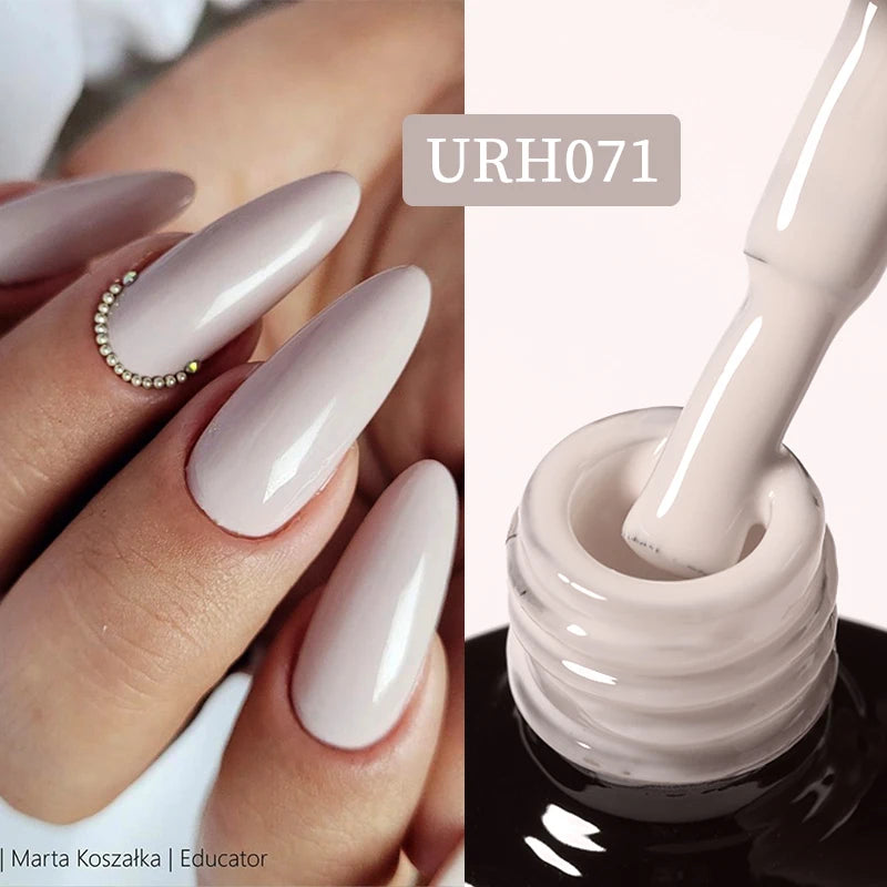 UR SUGAR 7ML Gel Nail Polish Red Glitter Sequins Manicure Semi Permanent Base Matte Top Coat Soak Off LED UV Nail Art Gel Varnis