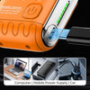 Portable Rotary Dual Ring Electric Shaver Men Travel Mini Shaver Double Floating Magnetic Blade Head Rechargeable Pocket Razors