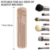 Travel Makeup Brush Holder Silicone Cosmetic Brushes Bag Makeup Sponge Case Portable Waterproof Makeup Tools for Women Girls