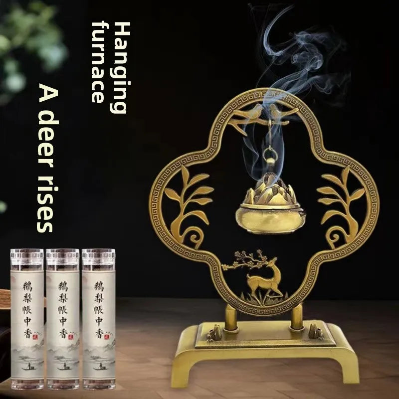 Hanging Incense Burner Line Fragrant Sandalwood for Home Use Indoor Hanging Incense Burner Decoration
