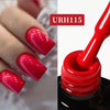 UR SUGAR 7ML Gel Nail Polish Red Glitter Sequins Manicure Semi Permanent Base Matte Top Coat Soak Off LED UV Nail Art Gel Varnis