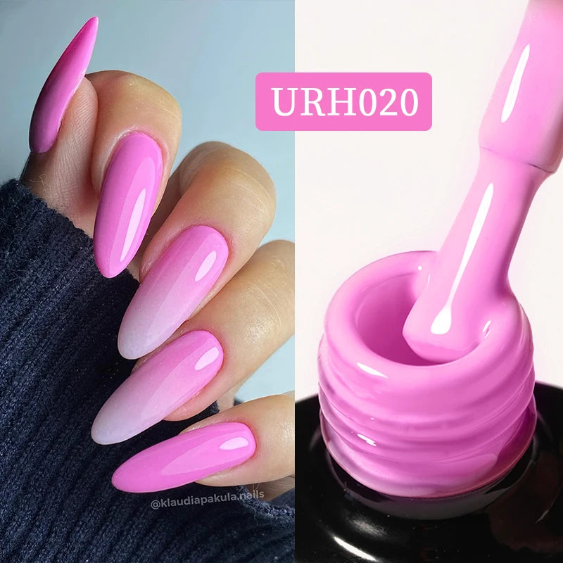 UR SUGAR 7ML Gel Nail Polish Red Glitter Sequins Manicure Semi Permanent Base Matte Top Coat Soak Off LED UV Nail Art Gel Varnis