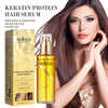 Keratin Hair Care Essence Spray Increase Gloss Improve Dry Curly Hair Reduce Hair Loss Nourish Scalp Moisturize Hair Care Serum
