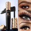 5D 8g Waterproof Mascara Lengthens Eyelashes Extension Black Silk Fiber Mascara Female Makeup Cosmetic Waterproof Mascara