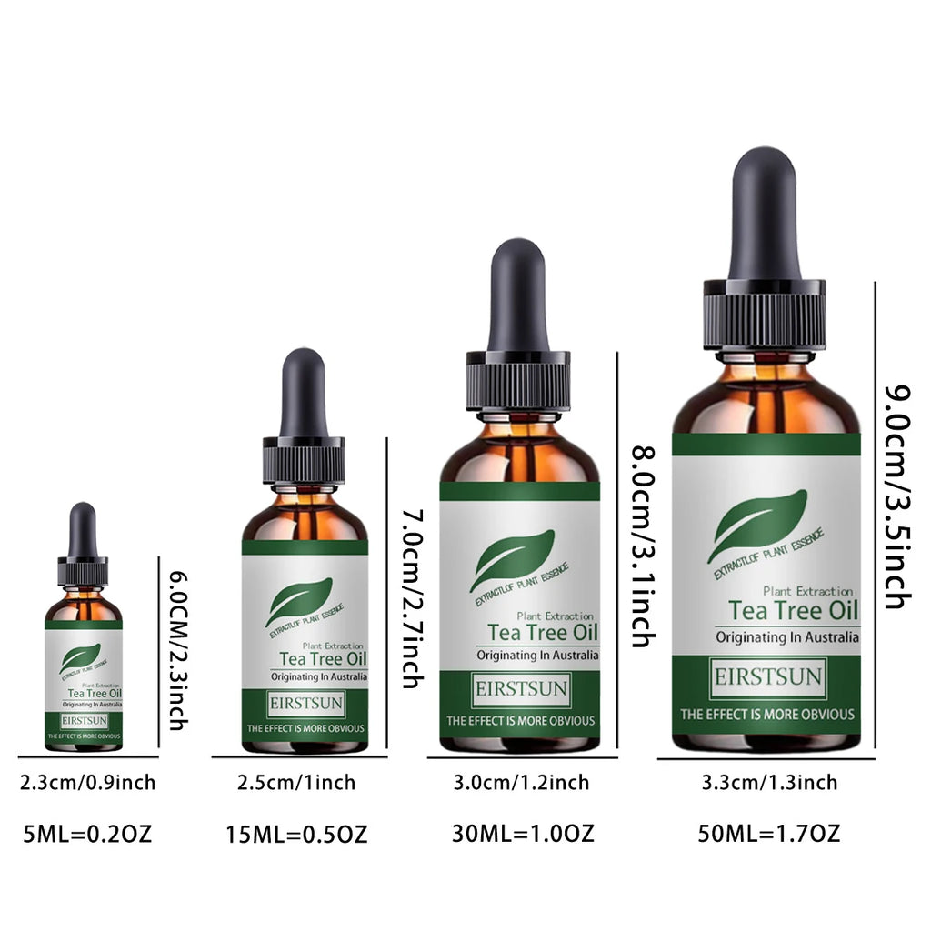 Natural Tea tree oil moisturizing facial body feminine skin care skin repair moisturizing Aromatherapy pure massage essential oi